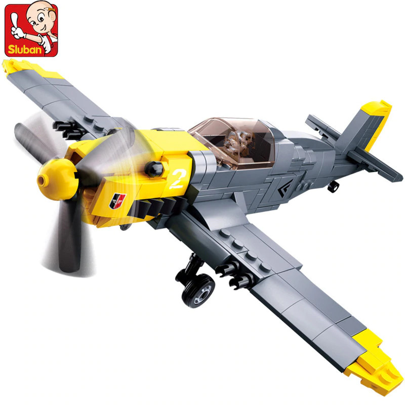 Building bricks Messerschmitt Bf 109