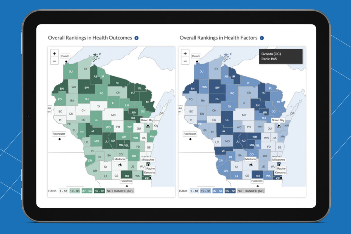 Comparing Detailed County Public Health Factors and Outcomes Across the Country thumbnail image