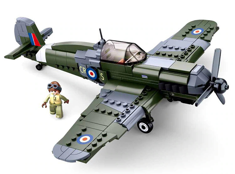 Building bricks Supermarine Spitfire