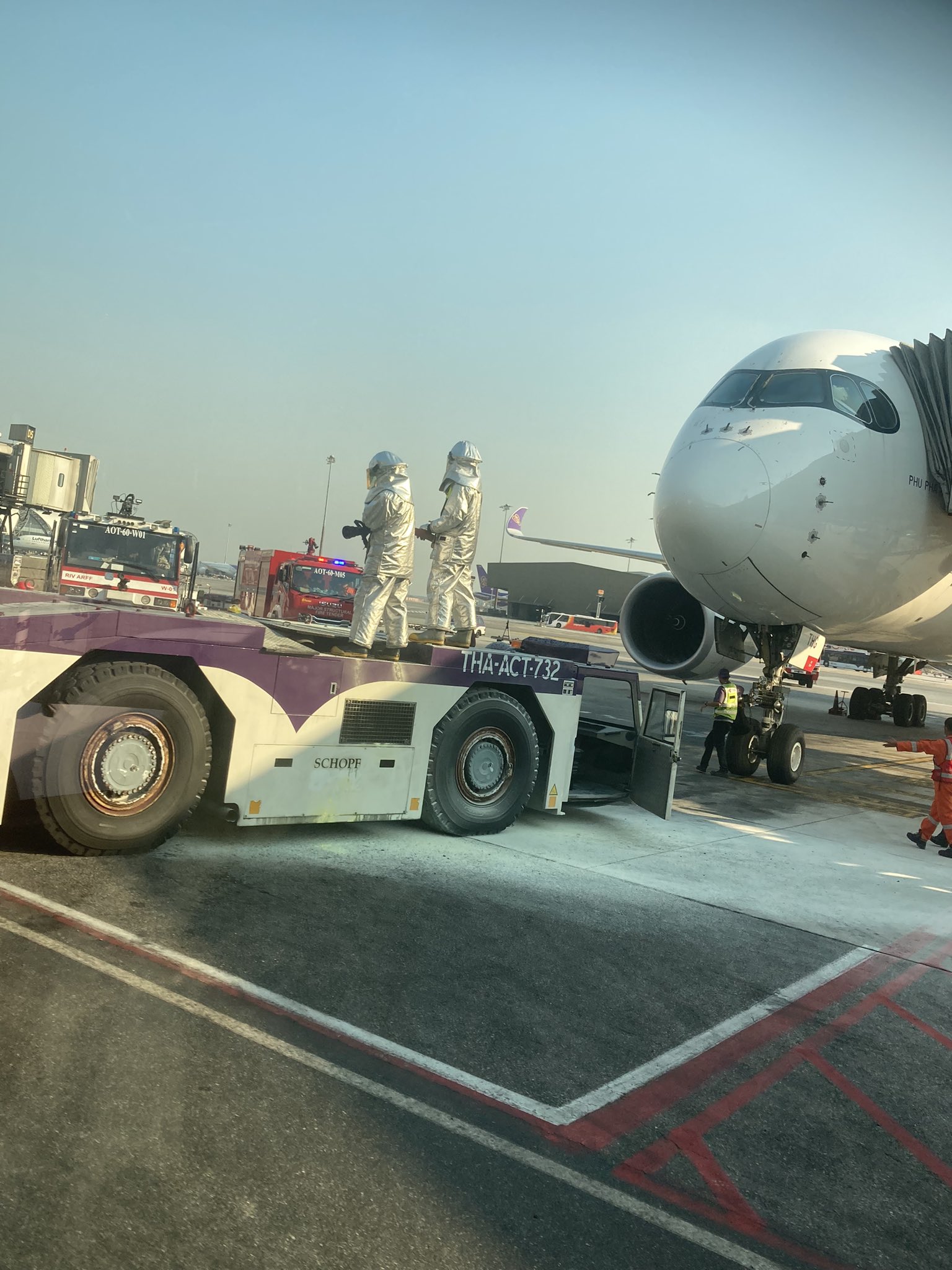 Thai Airways A350 at BKK | Photo: KK